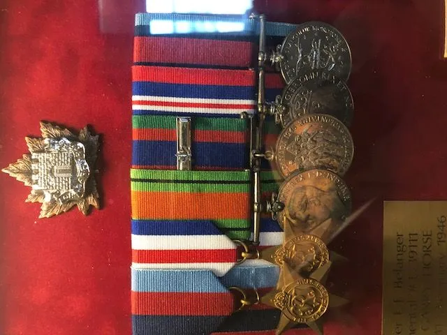 Leon (Leo) Joseph Belanger recognition ceremony