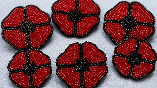Métis Beaded Poppy Workshop