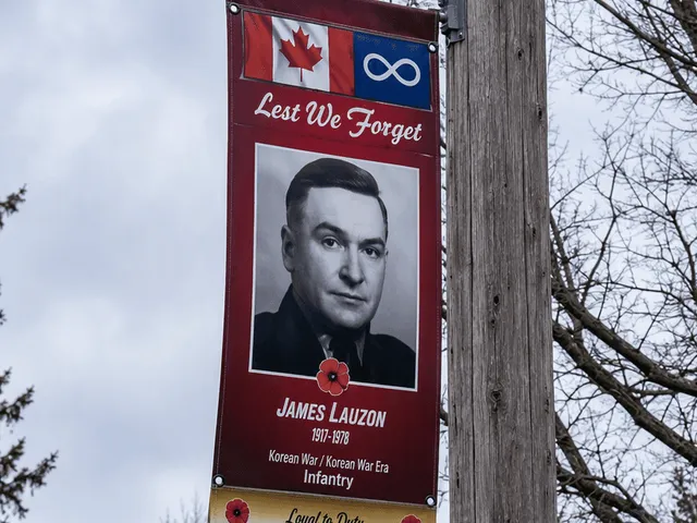 Métis Veterans Memorial Banners (RCL St. Laurent) project image