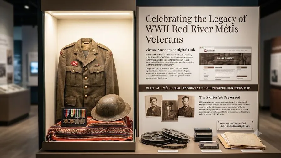 Celebrating the Legacy of WWII Red River Métis Veterans