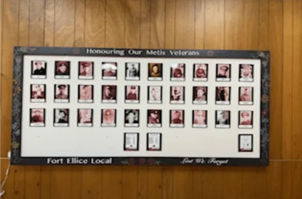 Métis Veteran Commemorative Wall (Fort Ellice) project image